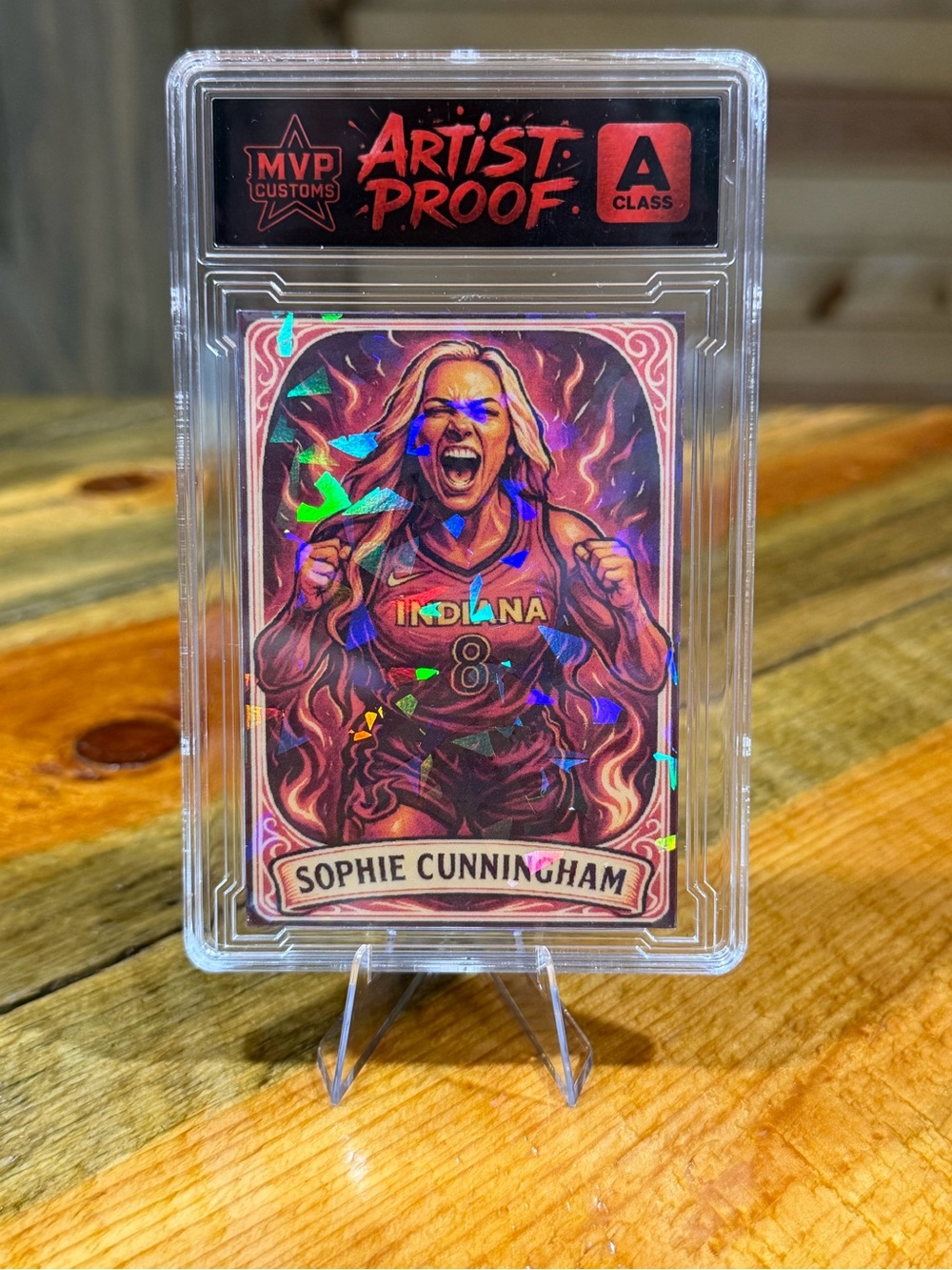 Sophie Cunningham Fever Custom Basketball Slab